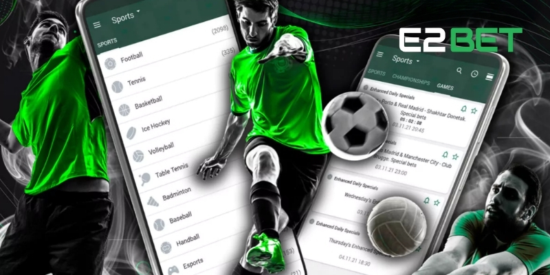 Thể Thao E2BET – Điểm Đến Lý Tưởng Cho Tín Đồ Cá Cược 2 Giới thiệu tổng quan về Thể Thao E2BET